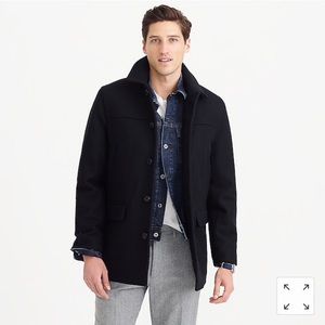 Like-New J.Crew University Jacket, Men’s wool coat
